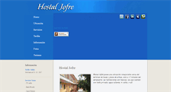 Desktop Screenshot of hostaljofre.com